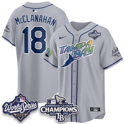 TB WS26 & AL Champions Throwback Jersey - Stitched