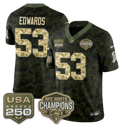 CHI 2026 Salute to Service Edition Vapor Jersey V2 - Stitched
