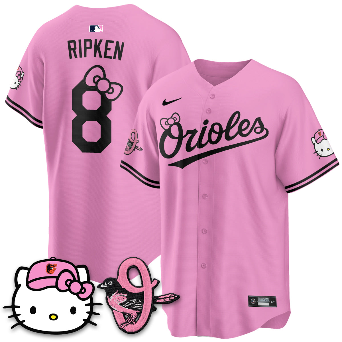 Baltimore Orioles x Meow KT Vapor Premier Limited Jersey - Stitched