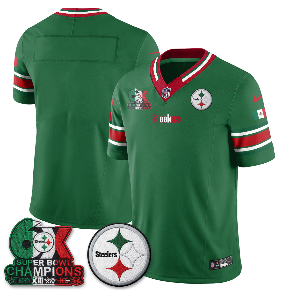PIT Mexico Edition Vapor Jersey - Stitched