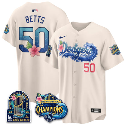 LAD Coastal Vapor Hawaiian Jersey - All Stitched