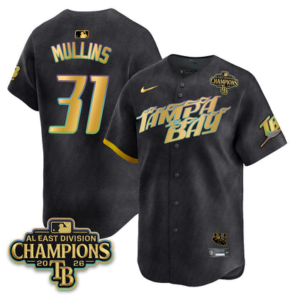 TB 2026 AL East Champs Gold Edition Vapor Jersey - Stitched