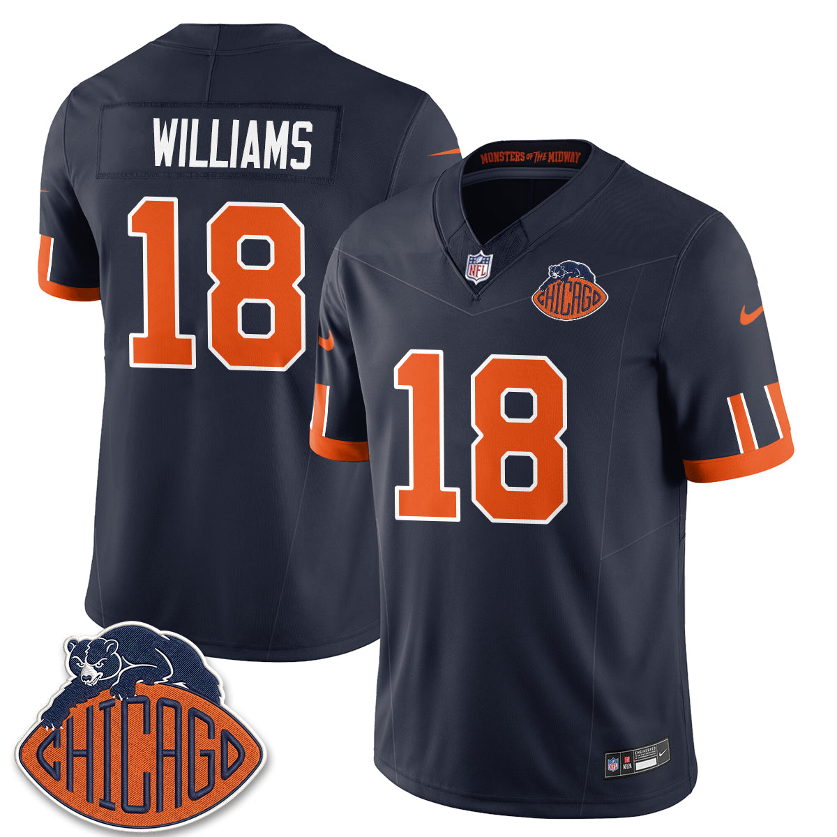CHI 2026 Rivalries Vapor Jersey - Stitched