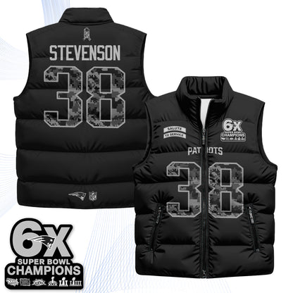 NE 2026 Salute to Service Puffer Vest - Printed