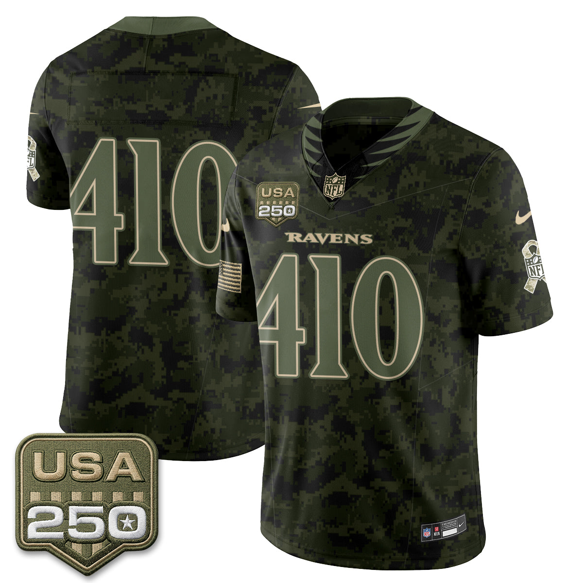 BAL 2026 Salute to Service Vapor Jersey - Stitched