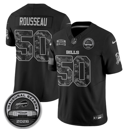 BUF 2026 Salute to Service Edition Vapor Jersey V2- Stitched