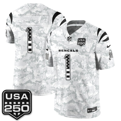 CIN 2026 Salute to Service Vapor Jersey - Stitched