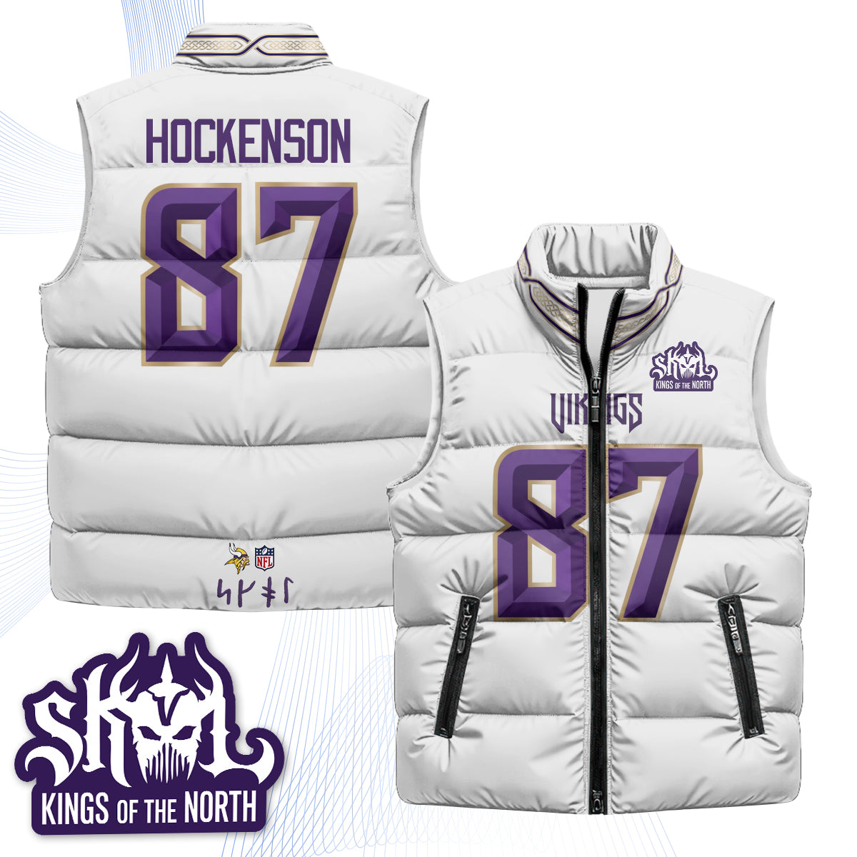 MIN 2026 Rivalries Puffer Vest - Printed