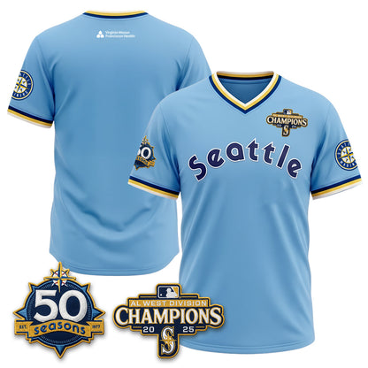 SEA 50th Anniversary Throwback Limited Jersey - All Stitched