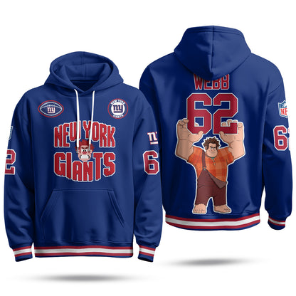 NYG x Arcade Wrecker Edition Pullover Hoodie - Printed