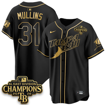 TB 2026 AL East Champs Gold Edition Vapor Jersey - Stitched