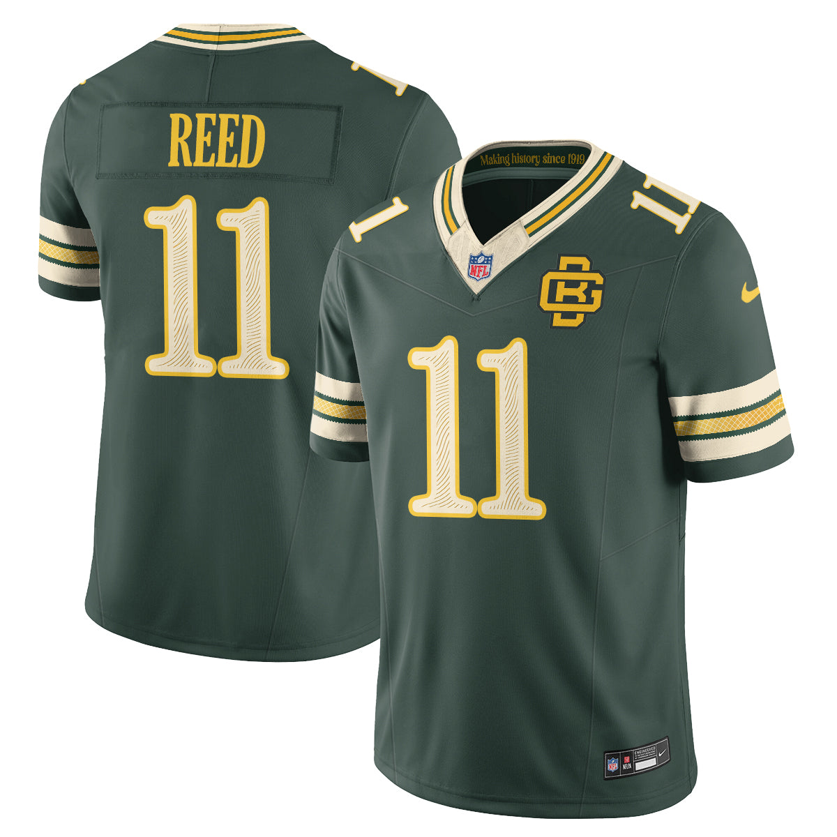 GB 2026 Rivalries Vapor Jersey - Stitched