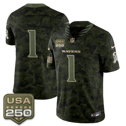 BAL 2026 Salute to Service Vapor Jersey - Stitched