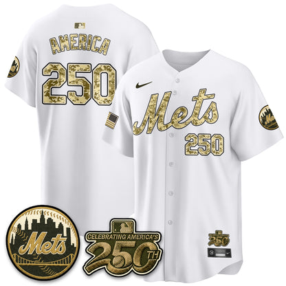 NYM Armed Forces Day Vapor Premier Limited Jersey - All Stitched V2