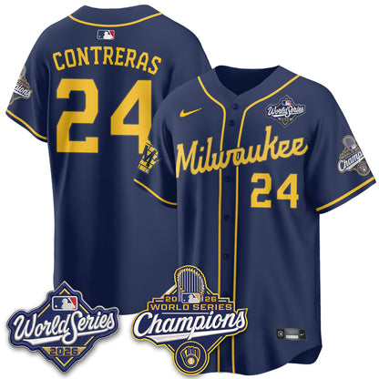 MIL 2026 WS Champions Vapor Home Jersey - Stitched (#11)