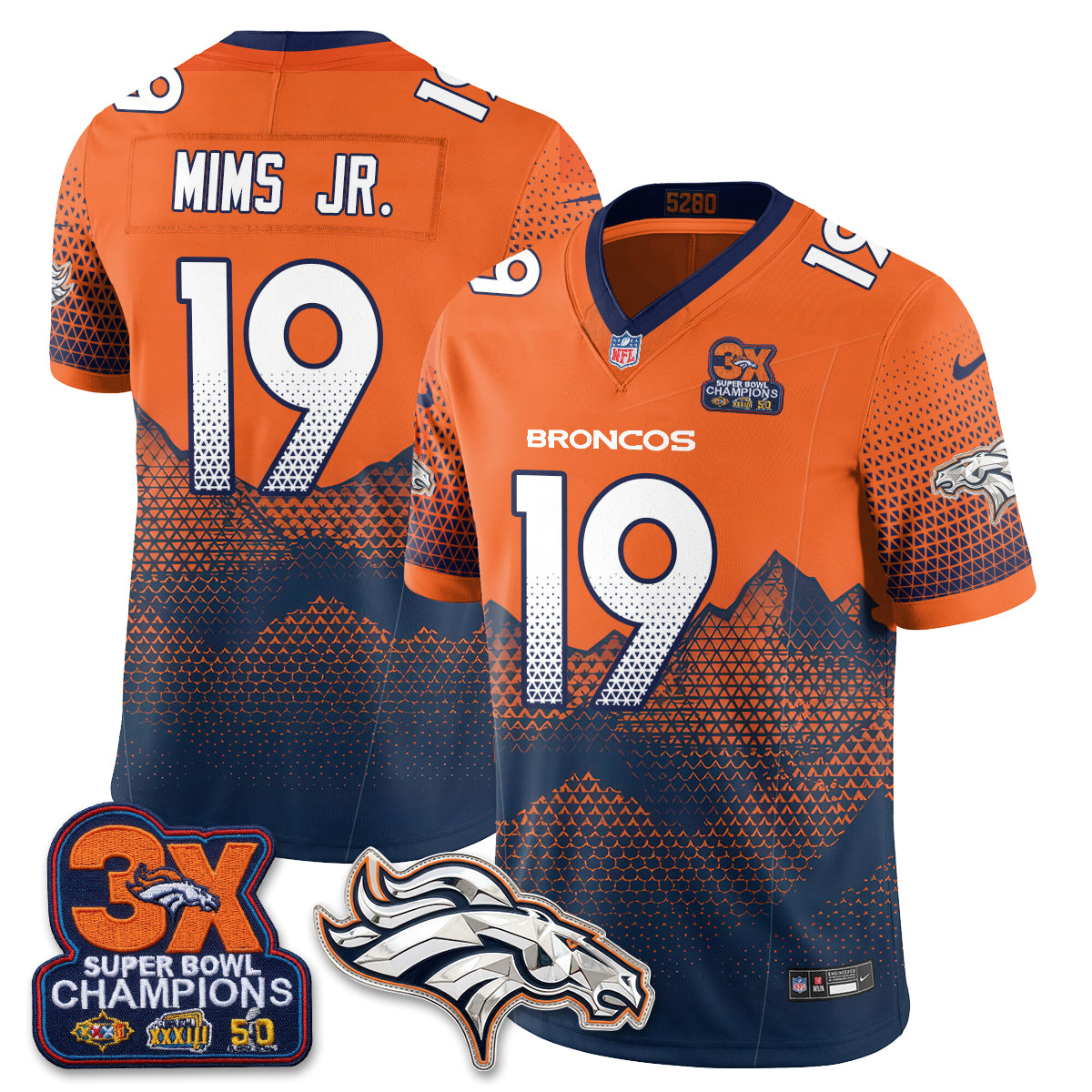 DEN Cold Front Fangear Edition Vapor Jersey - Stitched