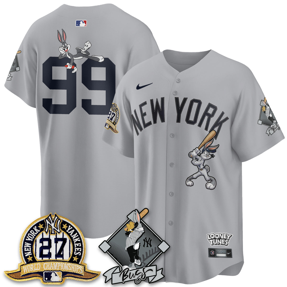 NYY Bunny Vapor Limited Jersey V2- Stitched
