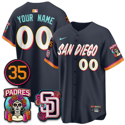 SD 2026 City Connect Vapor Premier Limited Custom Jersey - All Stitched V2