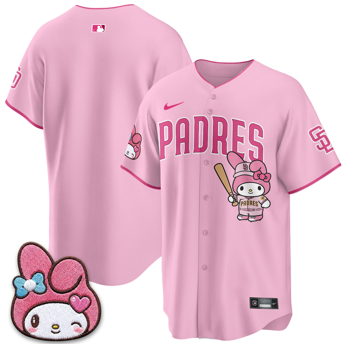 SD x Pink Sanrio Friend Vapor Jersey - Stitched