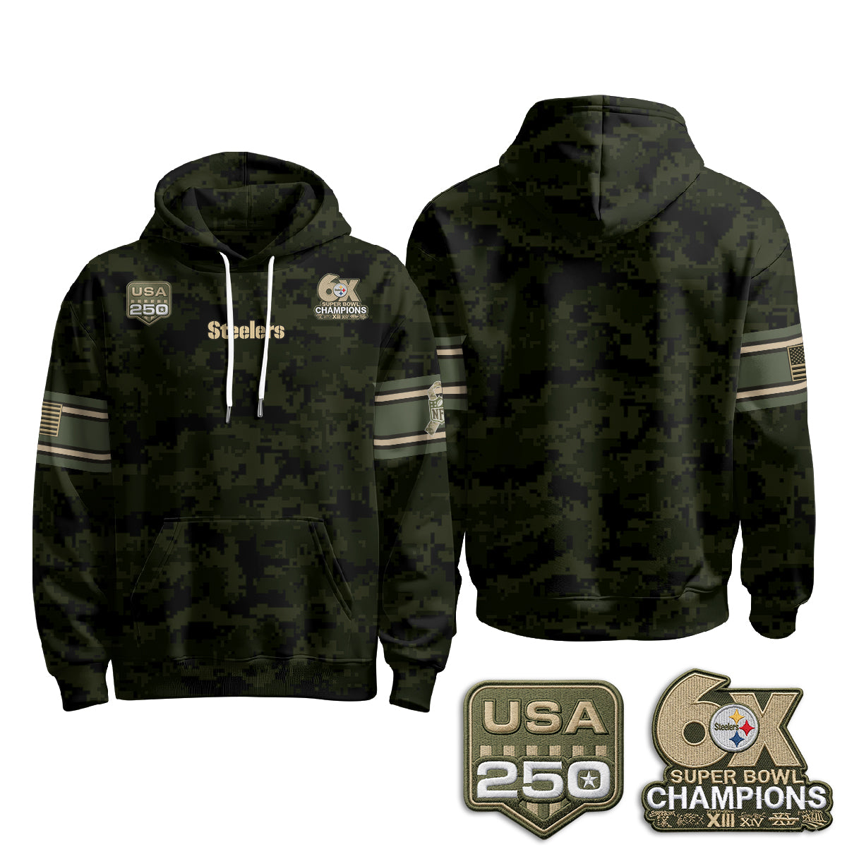PIT 2026 Salute To Service Edition Pullover Hoodie - Printed