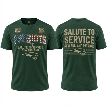 NE Salute To Service 2026 Edition T-Shirt - Printed
