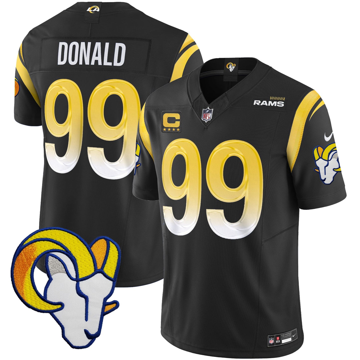 Men's Rams Vapor Limited Jersey V2 - All Stitched