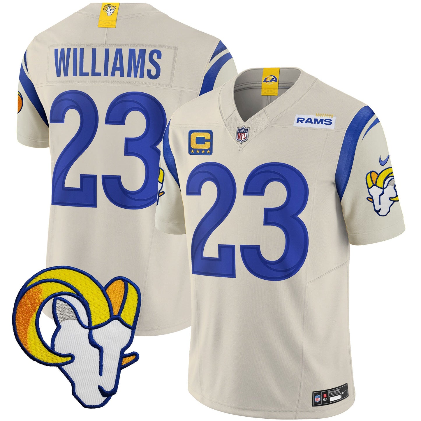 Men's Rams Vapor Limited Jersey V2 - All Stitched
