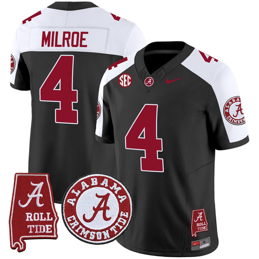 Men's Alabama Crimson Tide Vapor Limited Jersey V4 - Alabama Map - All Stitched