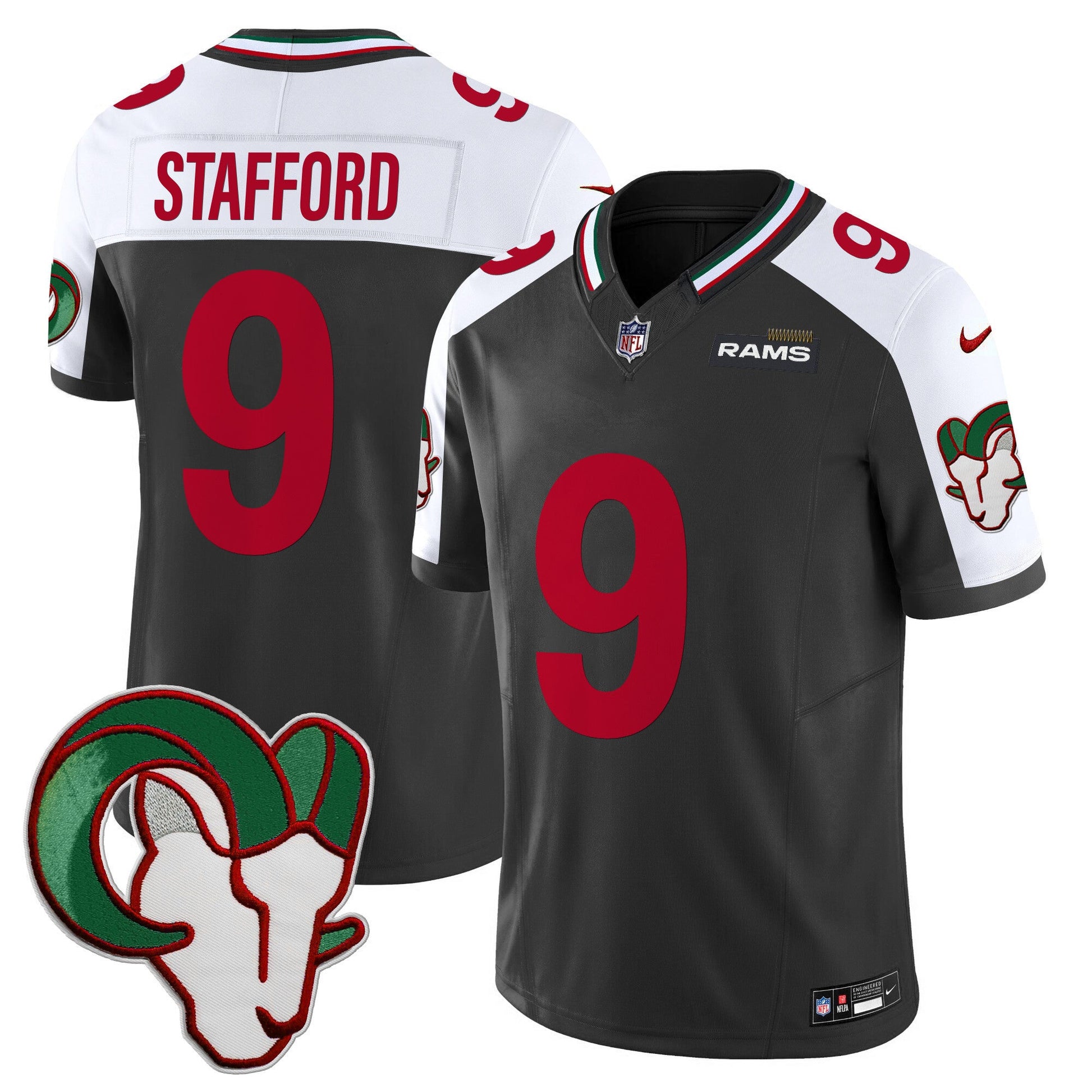 Men's Rams Mexico Vapor Limited Jersey - All Stitched