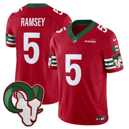 Men's Rams Mexico Vapor Limited Jersey - All Stitched