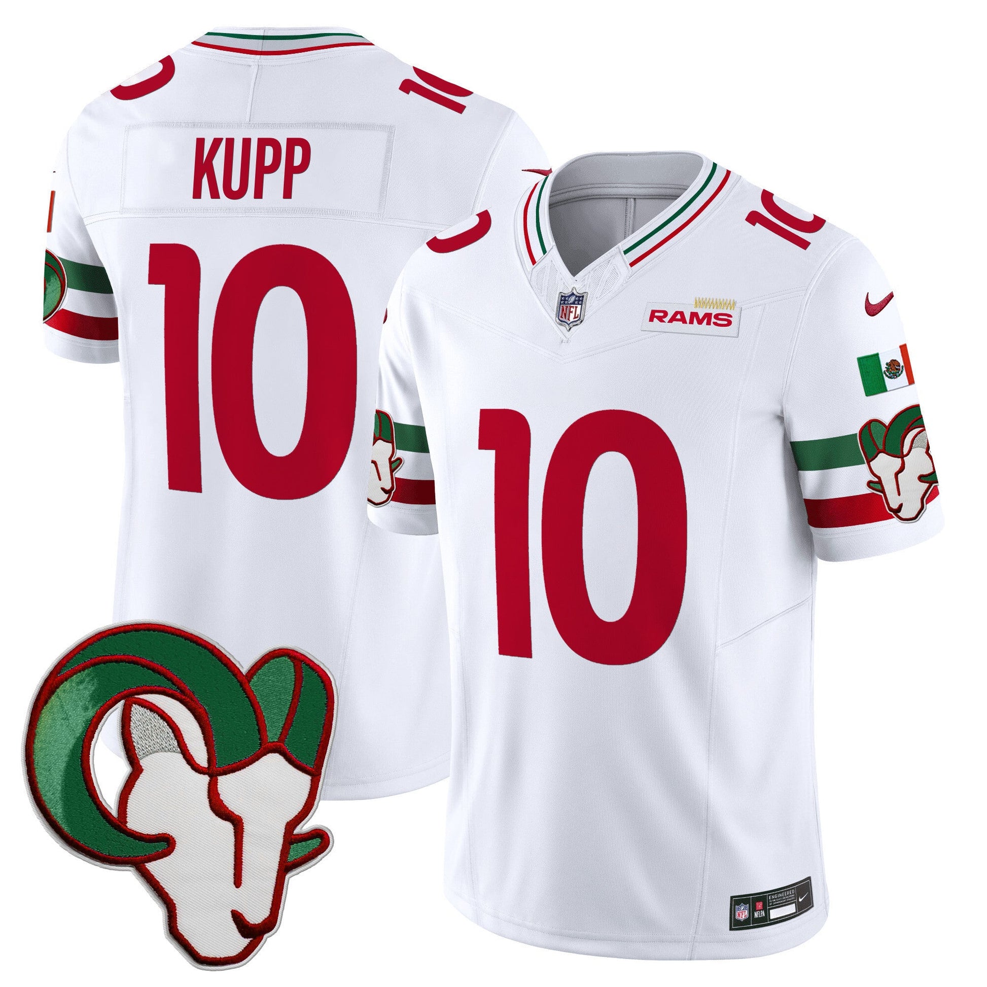 Men's Rams Mexico Vapor Limited Jersey - All Stitched