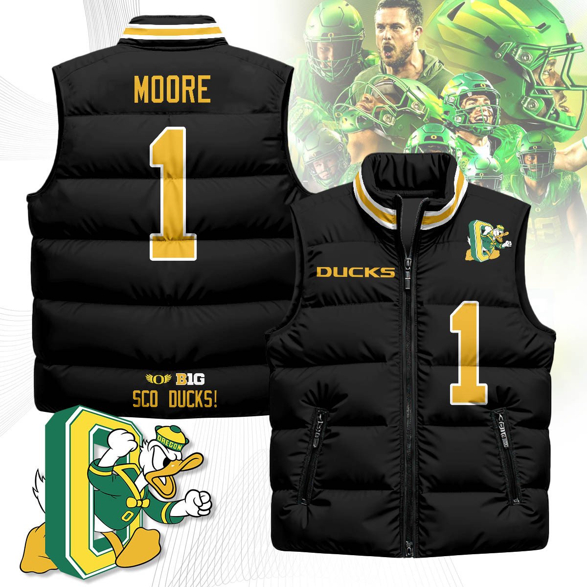 ORE Unisex Puffer Vest