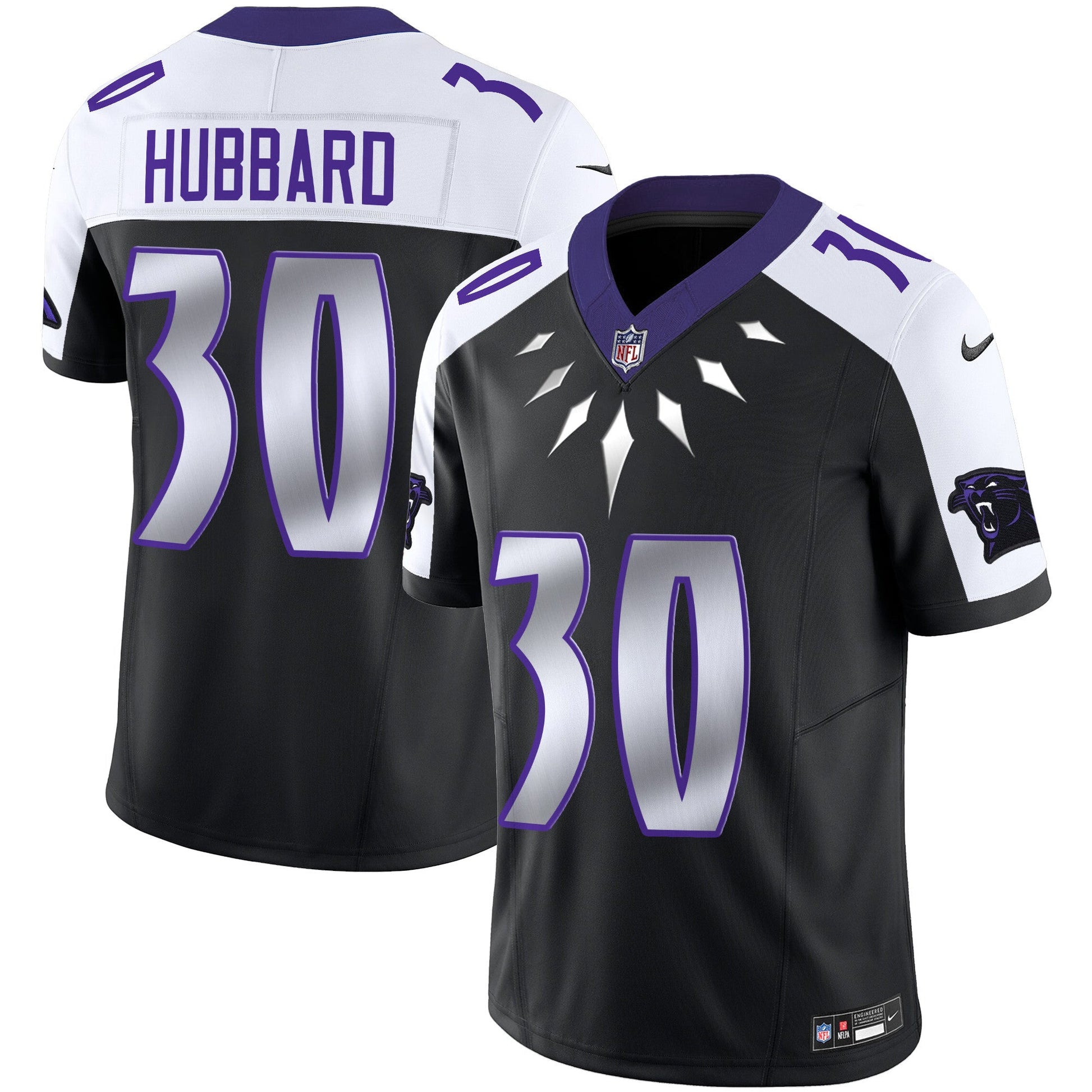 Men's Carolina Panthers Wakanda Vapor Limited Jersey - All Stitched
