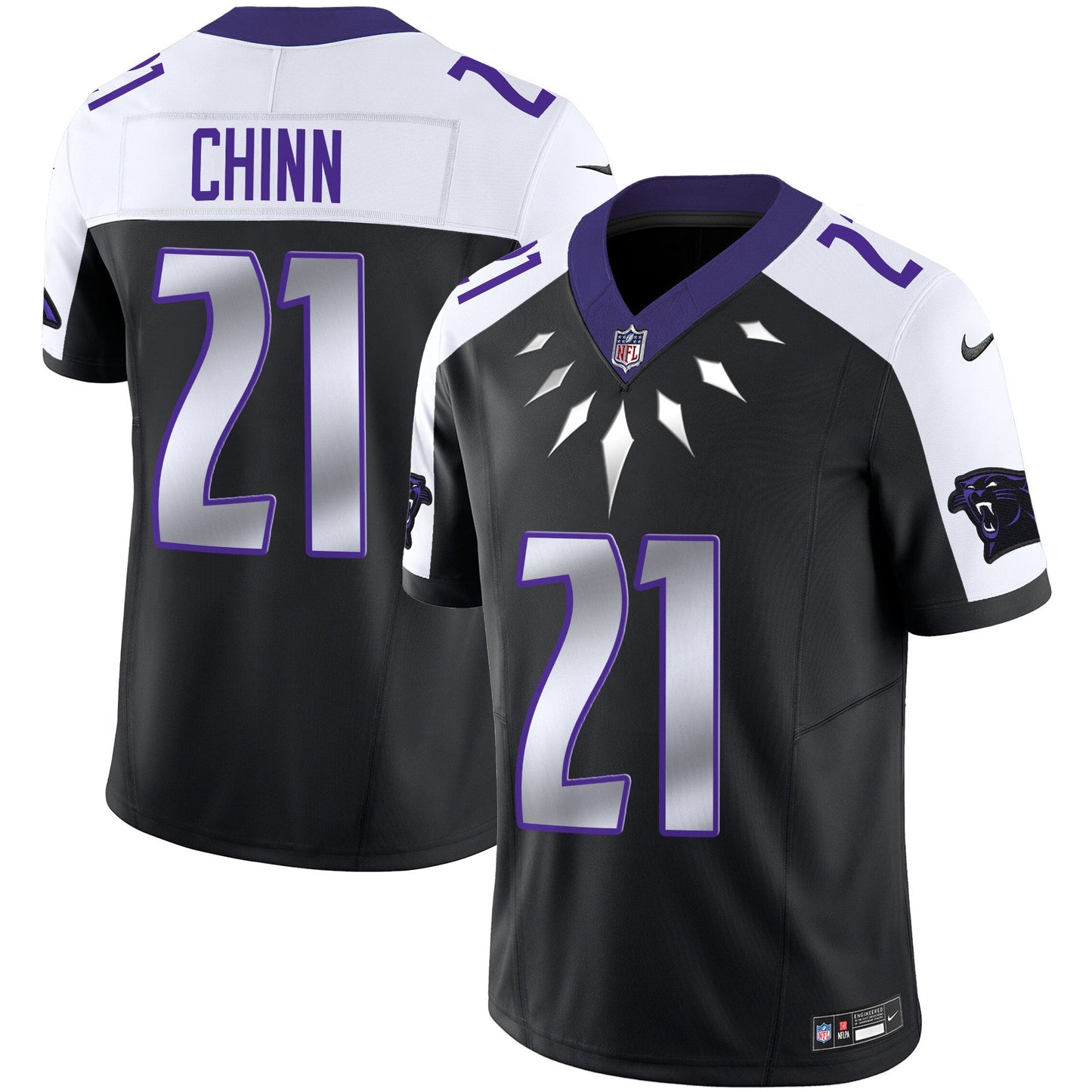 Men's Carolina Panthers Wakanda Vapor Limited Jersey - All Stitched