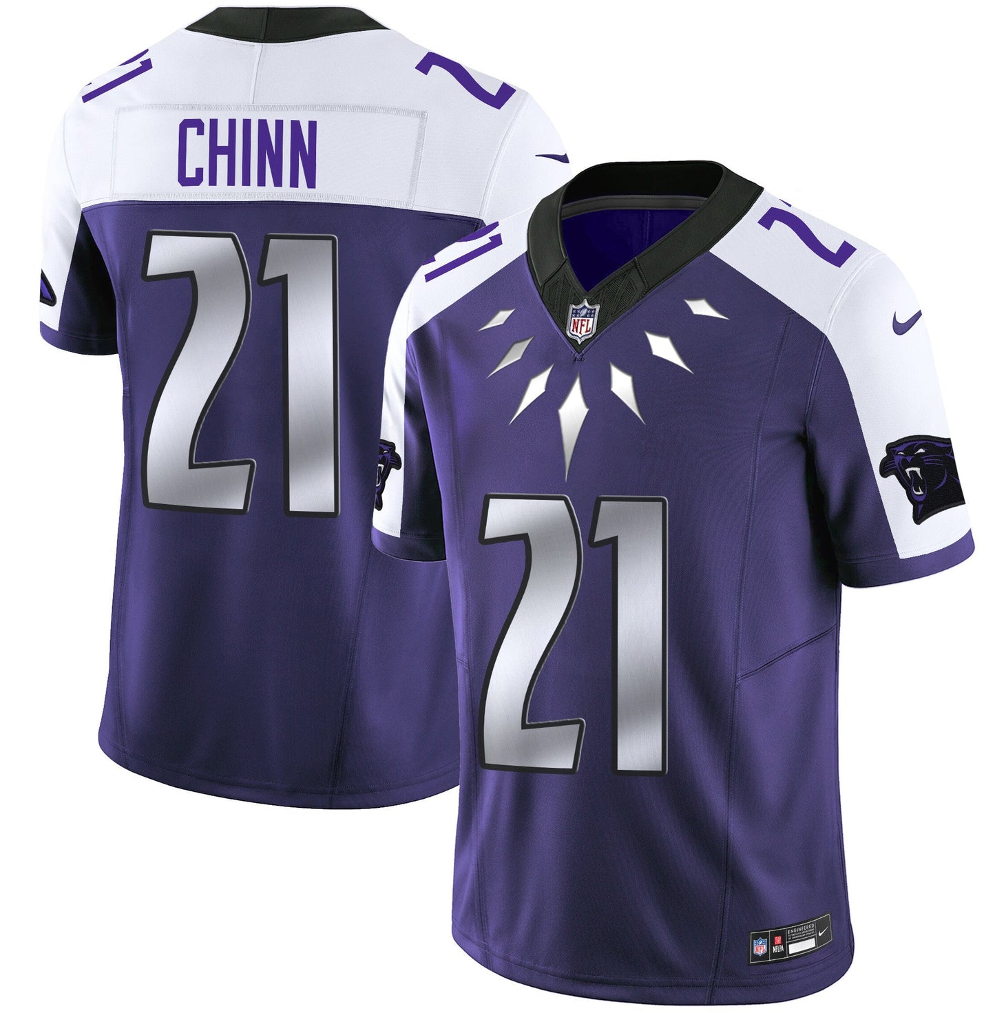 Men's Carolina Panthers Wakanda Vapor Limited Jersey - All Stitched