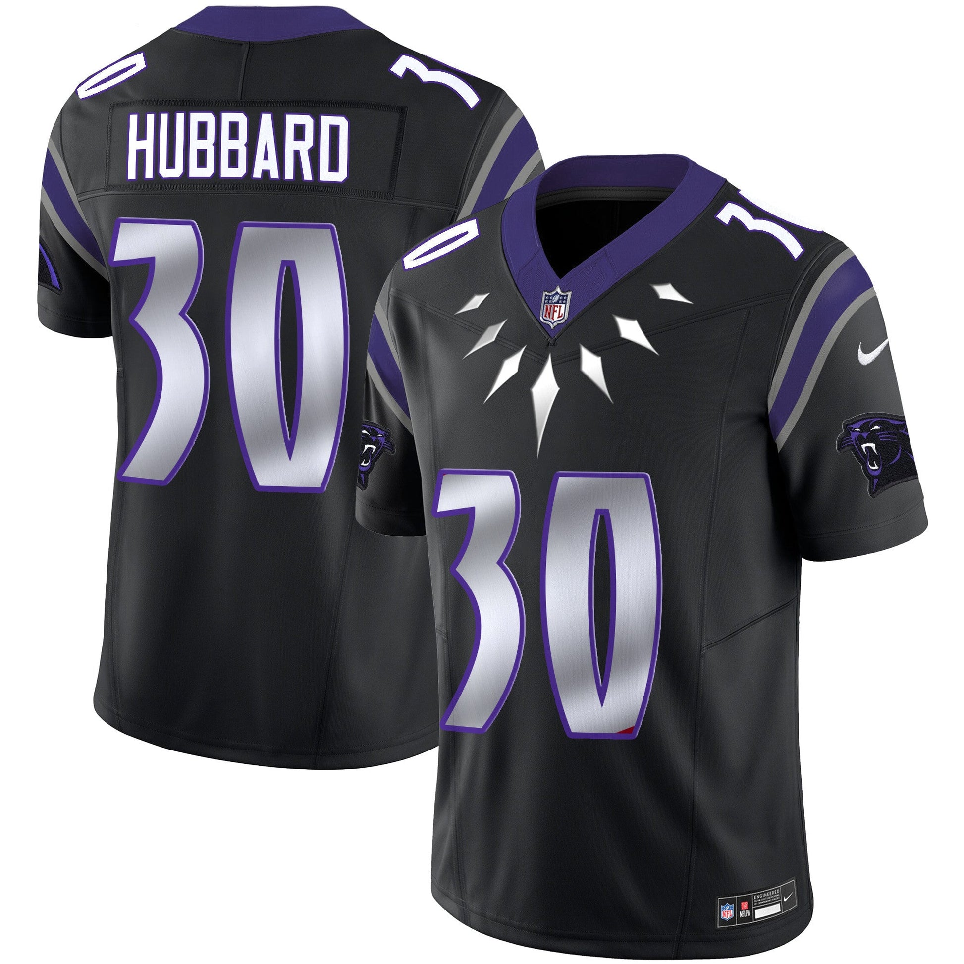 Men's Carolina Panthers Wakanda Vapor Limited Jersey - All Stitched