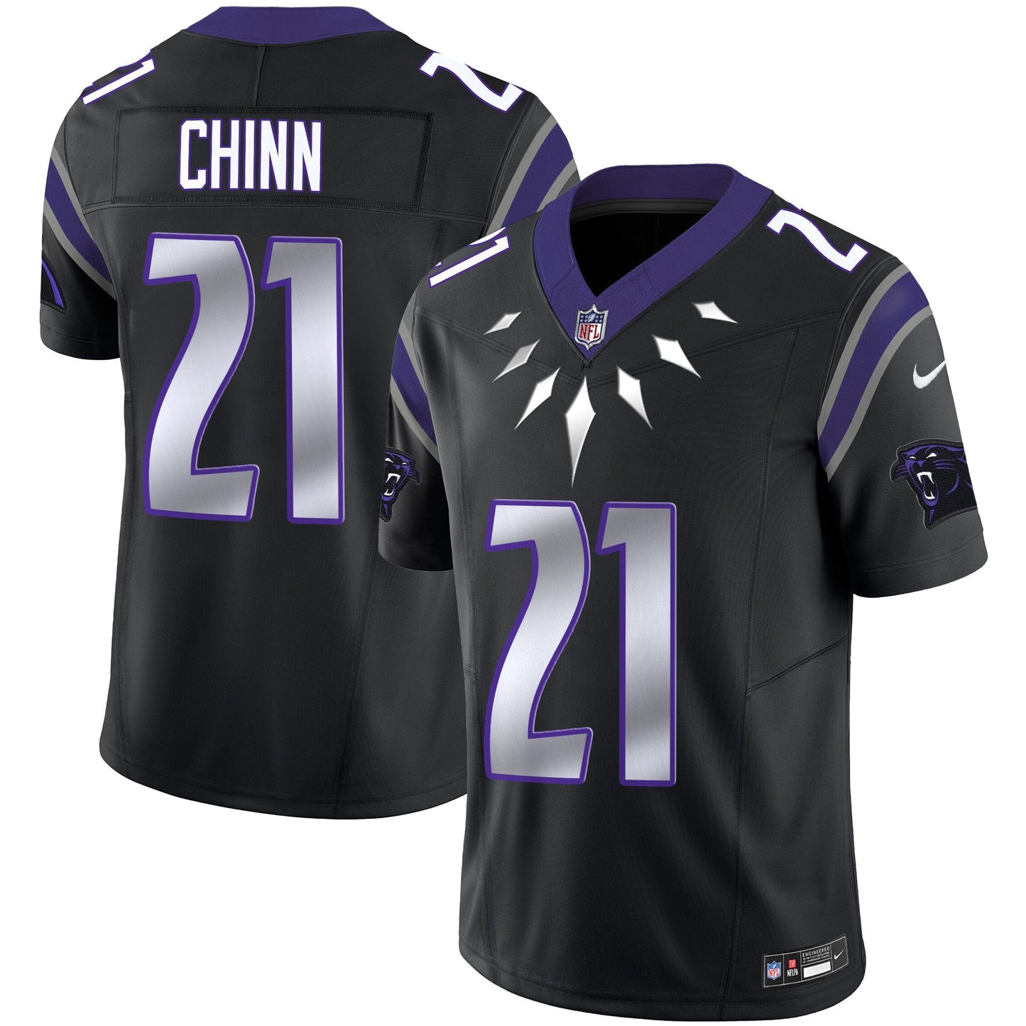 Men's Carolina Panthers Wakanda Vapor Limited Jersey - All Stitched