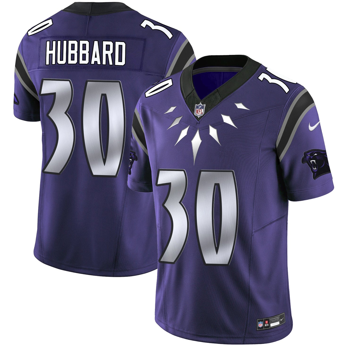 Men's Carolina Panthers Wakanda Vapor Limited Jersey - All Stitched
