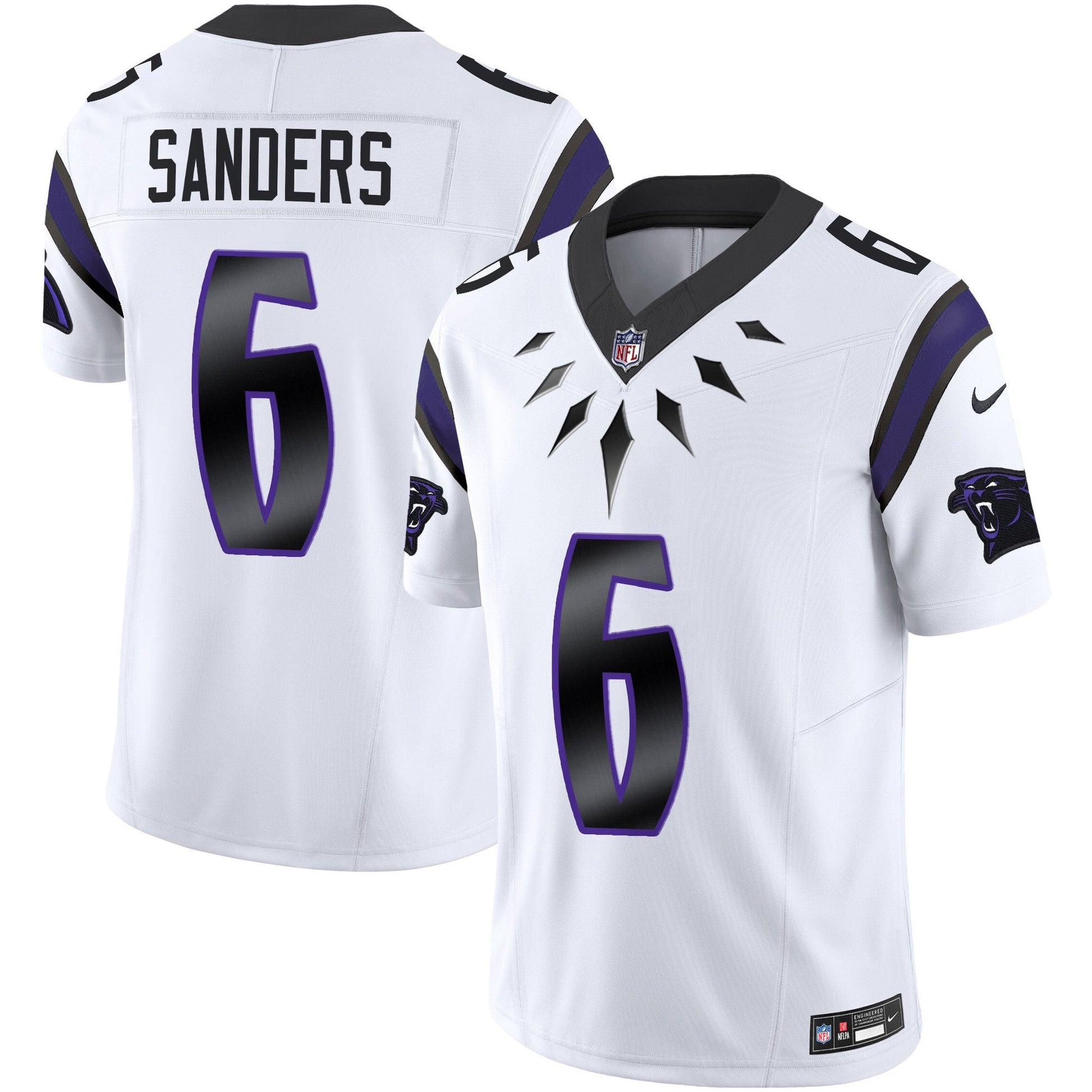 Men's Carolina Panthers Wakanda Vapor Limited Jersey - All Stitched