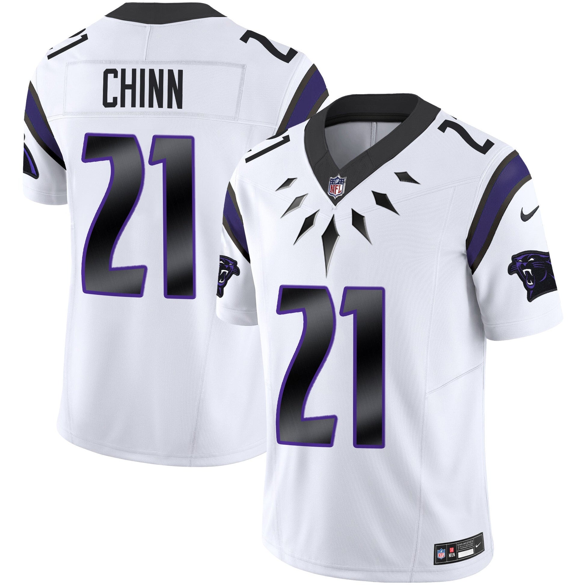 Men's Carolina Panthers Wakanda Vapor Limited Jersey - All Stitched