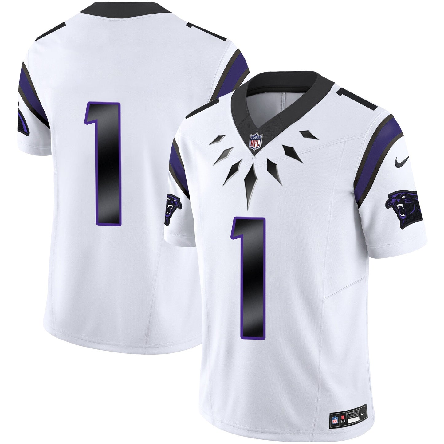 Men's Carolina Panthers Wakanda Vapor Limited Jersey - All Stitched