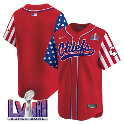 Men's Chiefs 2024 American Style Vapor Premier Limited Jersey - All Stitched