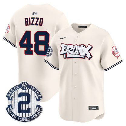 Men's New York Yankees The Bronx Graffiti Vapor Premier Limited Jersey V4 - All Stitched