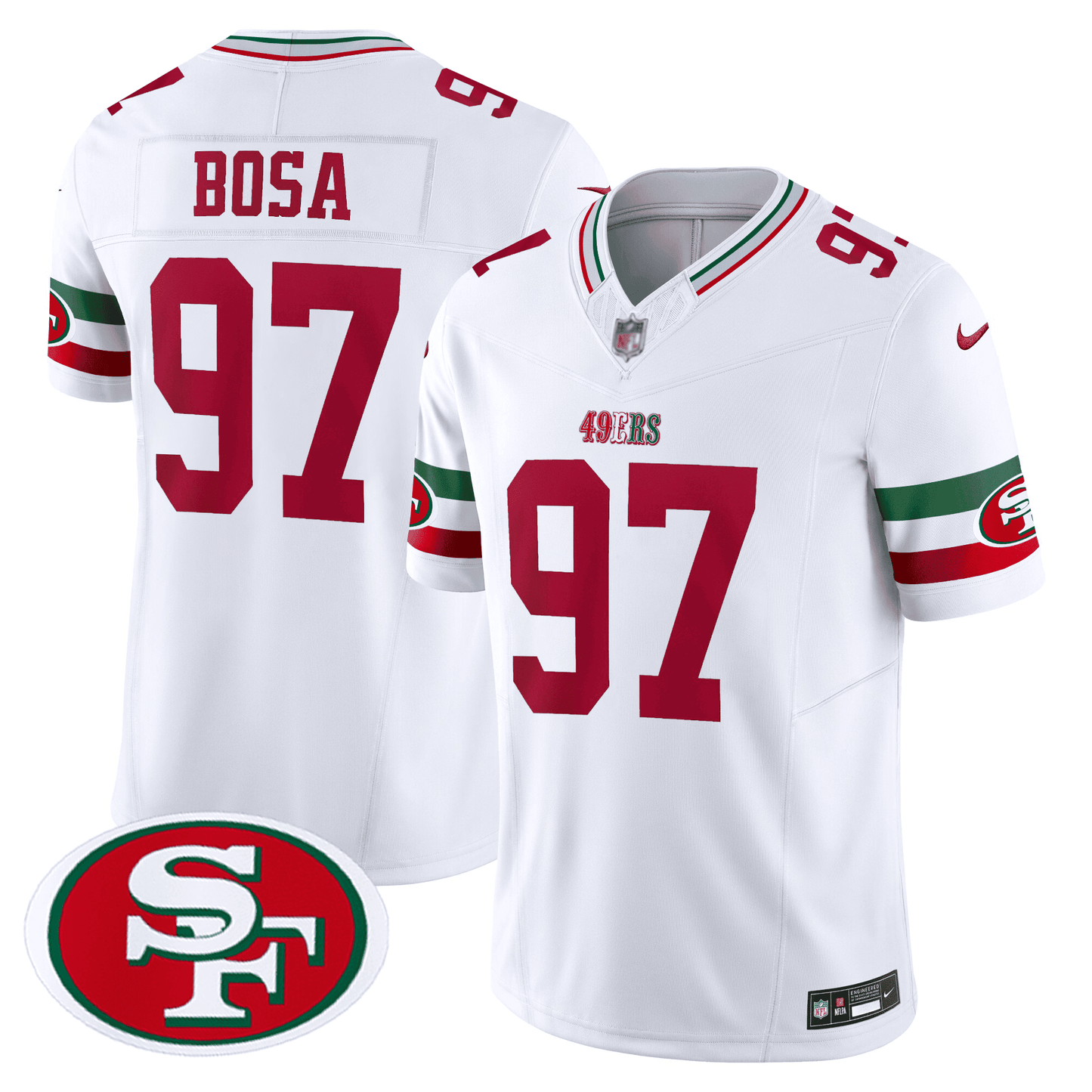 Men's San Francisco 49ers Mexico Jersey - All Stitched