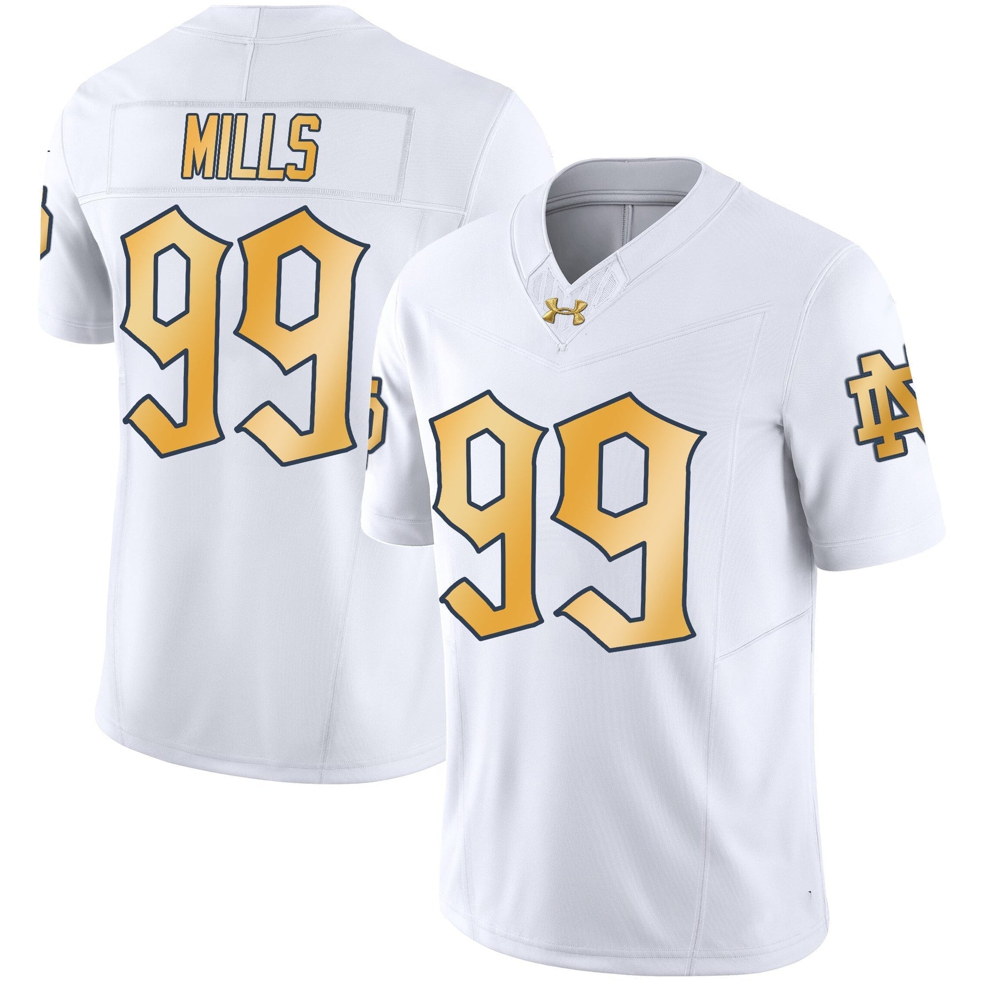 Men's Notre Dame Fighting Irish 2024 Vapor Limited Jersey - All Stitched