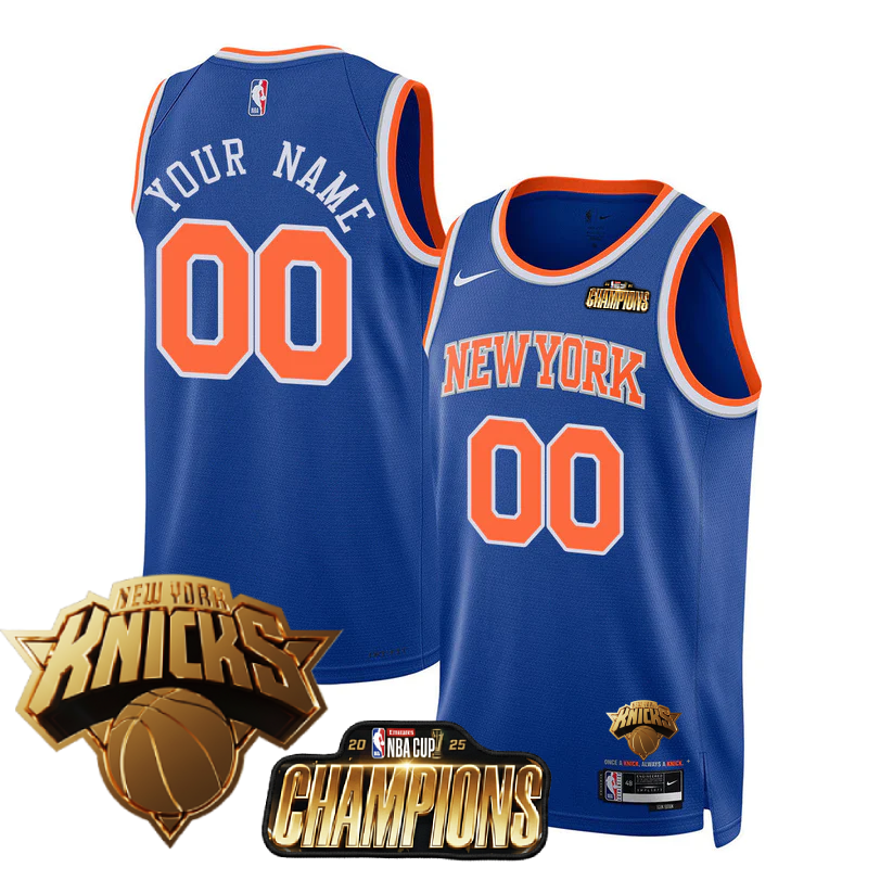 NYK 2025 Championship Jersey - All Stitched