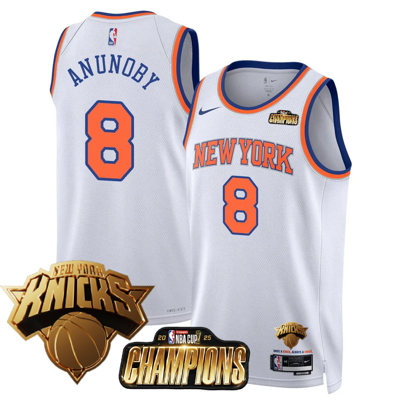 NYK 2025 Championship Jersey - All Stitched