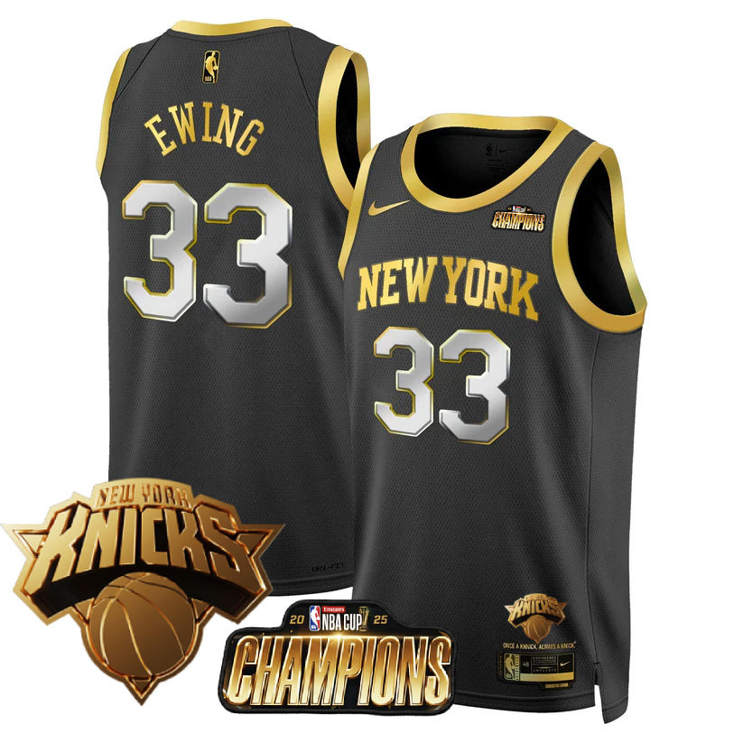 NYK 2025 Championship Jersey - All Stitched