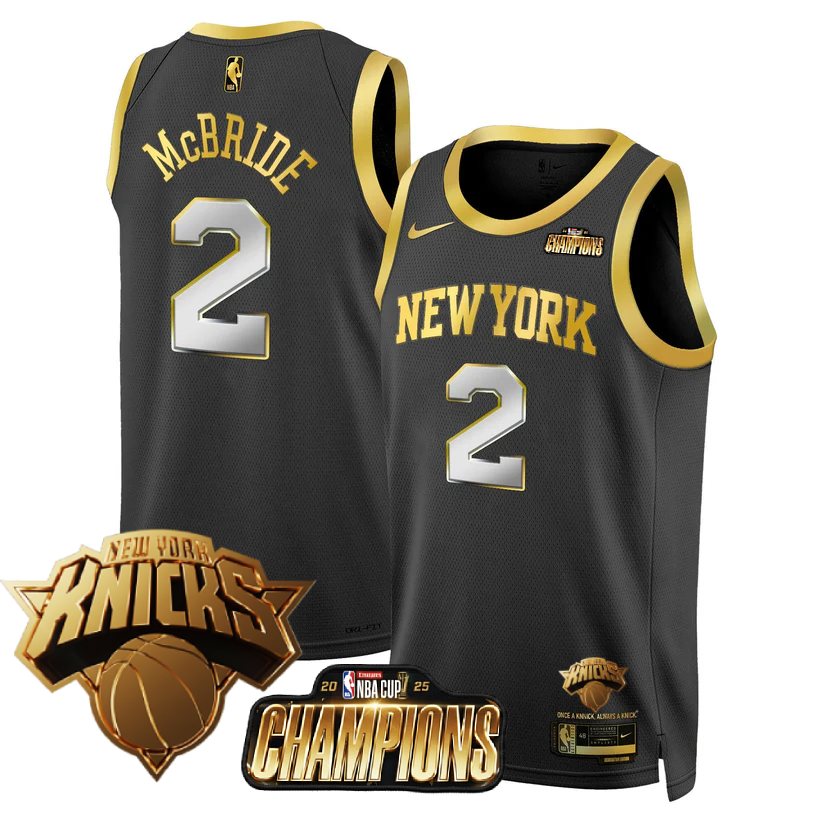 NYK 2025 Championship Jersey - All Stitched