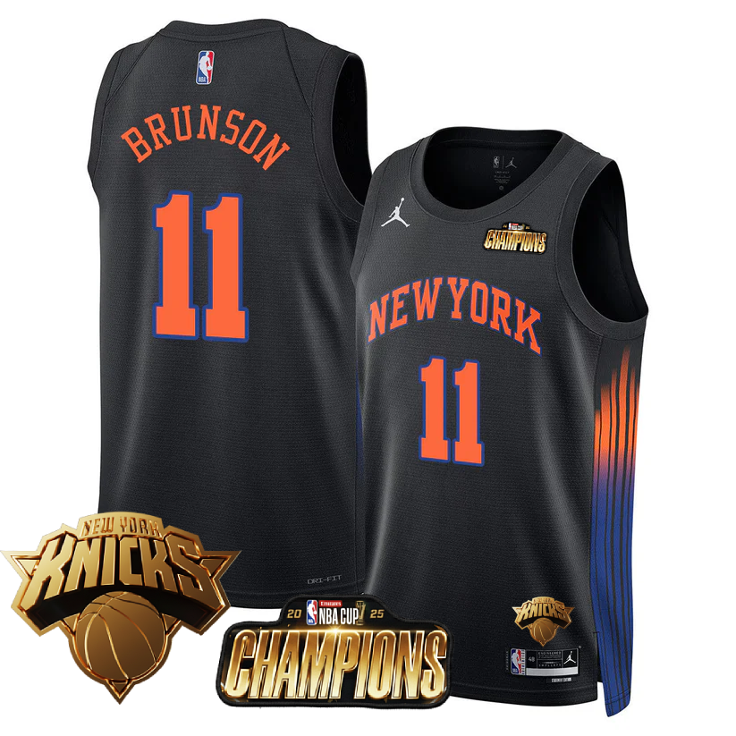 NYK 2025 Championship Jersey - All Stitched